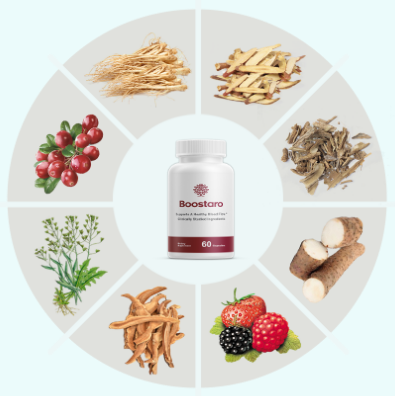 Boostaro supplement facts label
